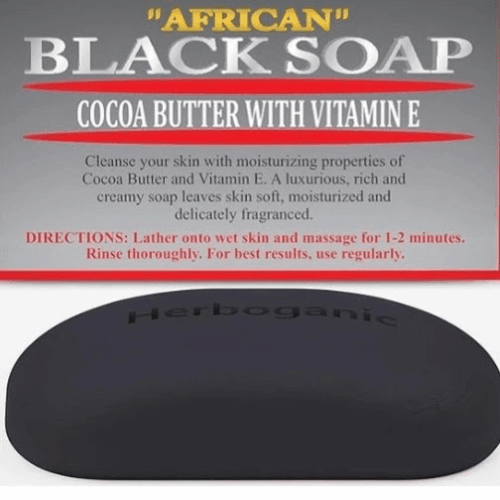 African Black Soap (Cocoa Butter With Vitamin E)