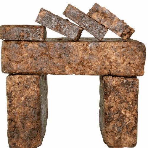 Raw African Black Soap